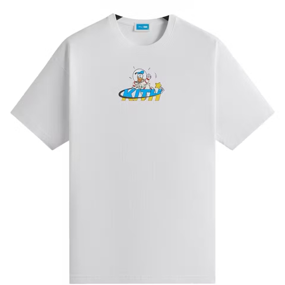 Kith Disney Donald Duck Astronaut Vintage Tee
White